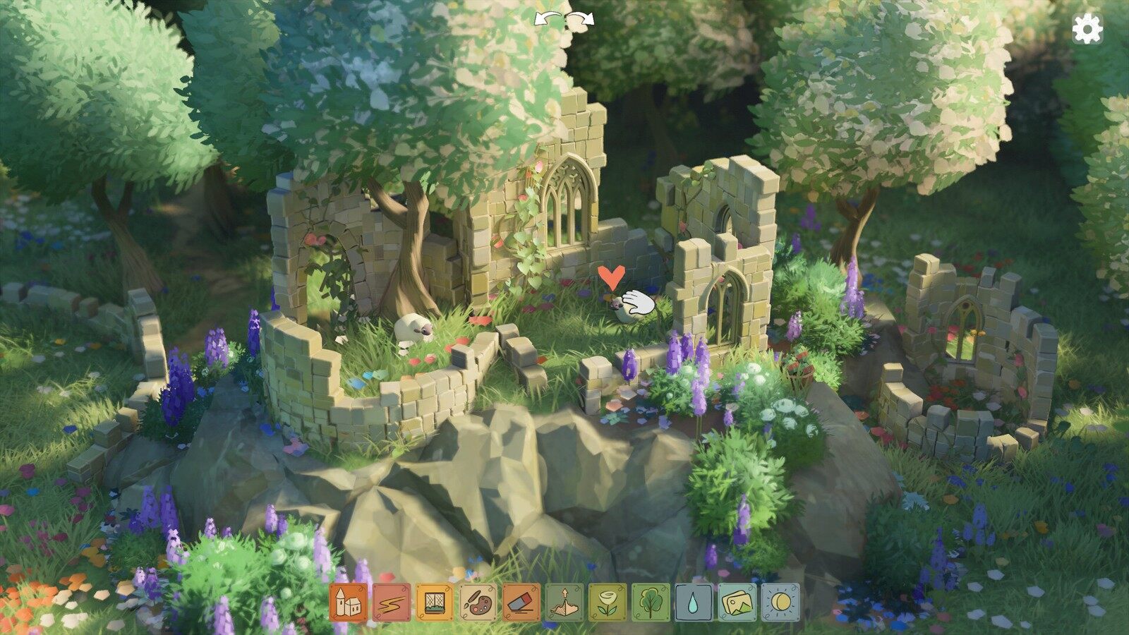 《Tiny Glade》Steam上新，沙盒建筑受好評宣傳圖2