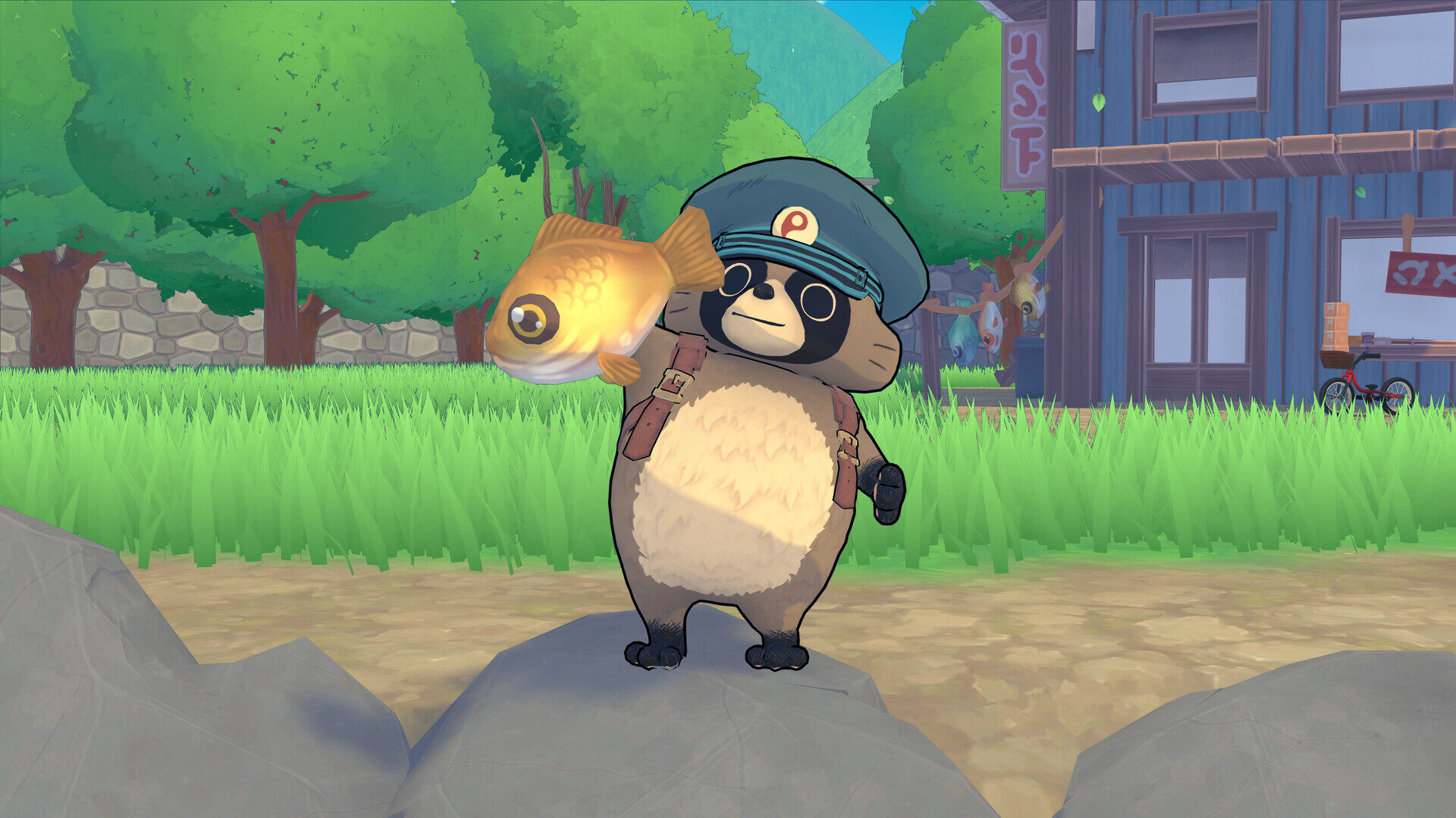 開放世界郵差模擬《貍貍：胖噠的夏日》上線Steam平臺，特色玩法多宣傳圖9