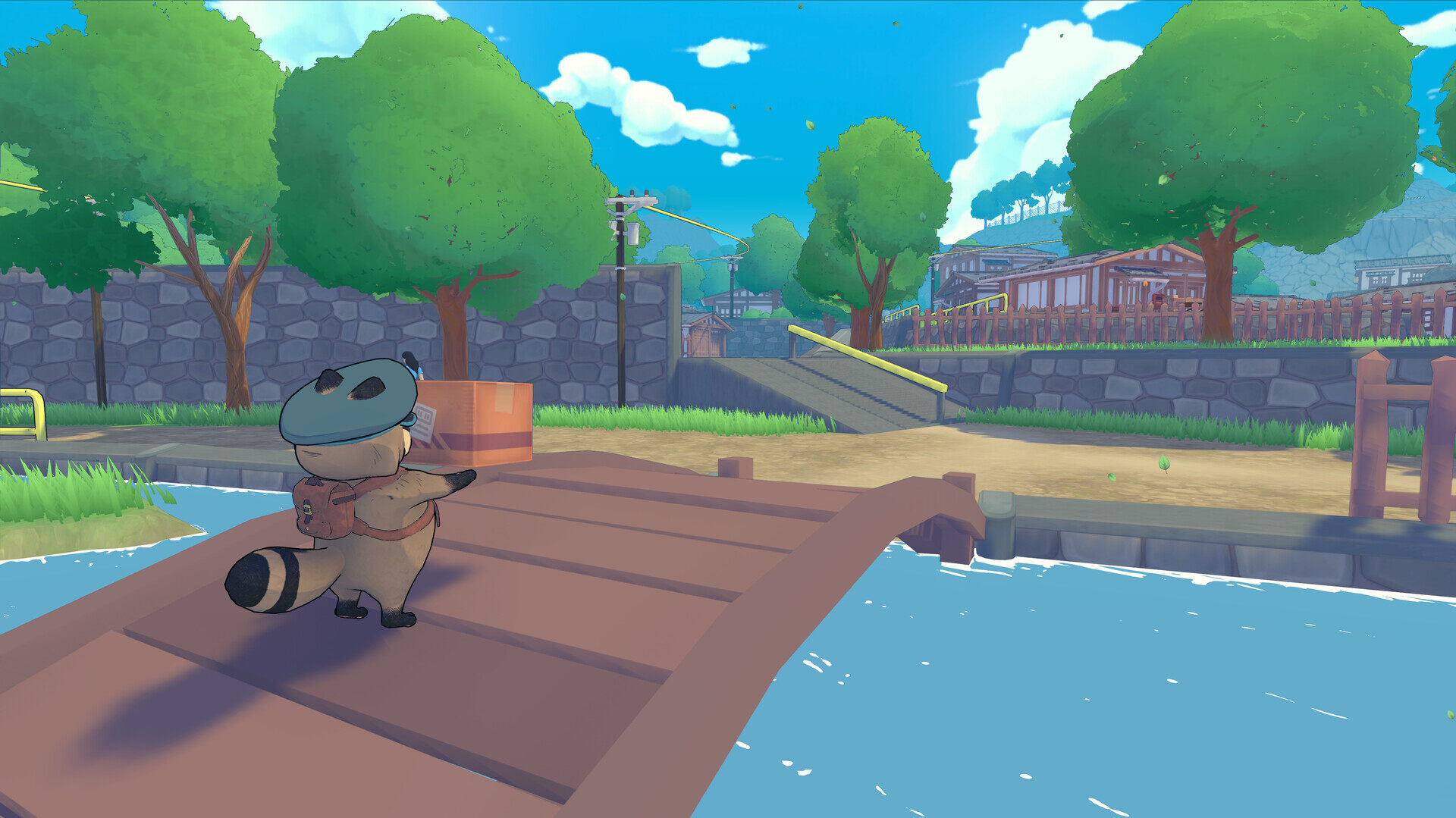 開放世界郵差模擬《貍貍：胖噠的夏日》上線Steam平臺，特色玩法多宣傳圖7