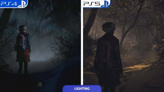 《直到黎明》復刻版PS5與PS4畫質(zhì)對比出爐宣傳圖2