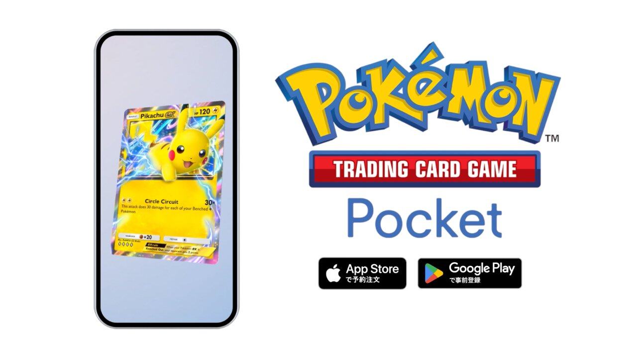 《Pokémon Trading Card Game Pocket》手游新作上架