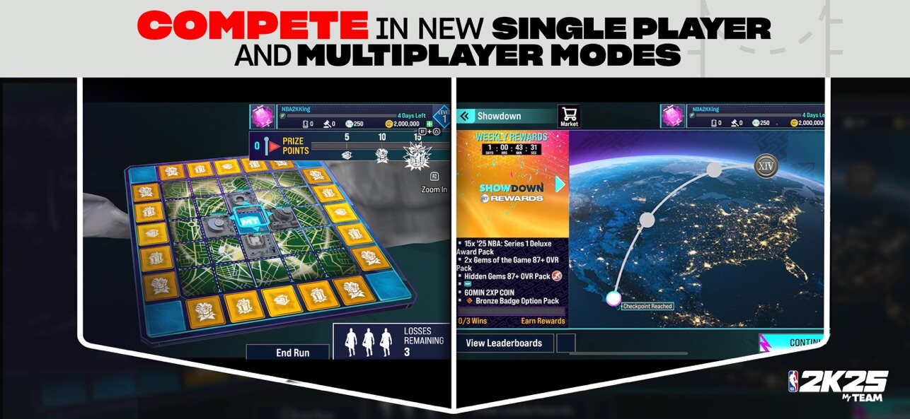 《NBA 2K25夢幻球隊》海外安卓端上線宣傳圖4