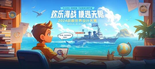 《戰(zhàn)艦世界》真箱季攜手設(shè)計(jì)大賽，創(chuàng)意作品贏取豐厚獎勵宣傳圖2