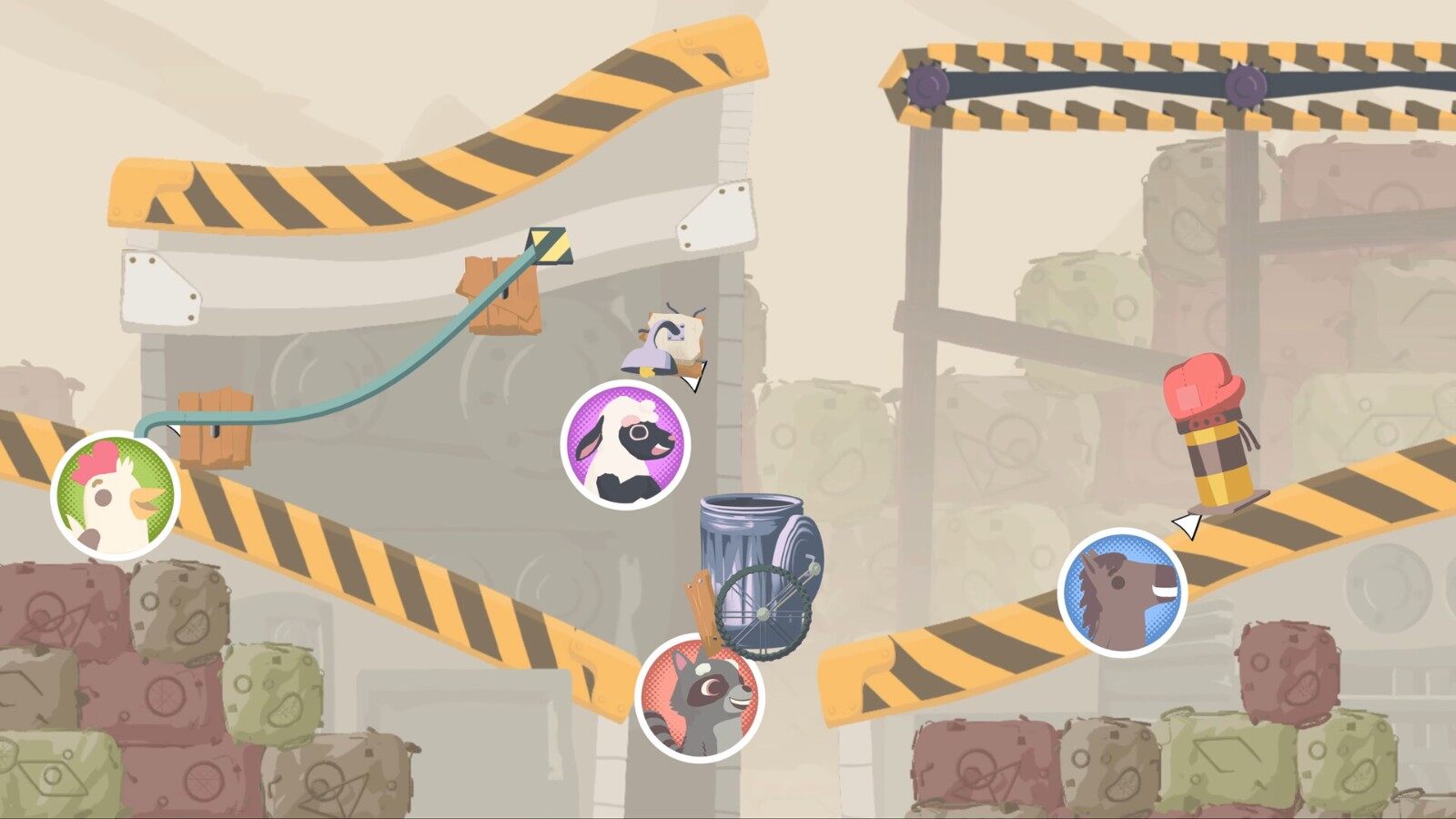 《超級雞馬》團隊新作《Ultimate Sheep Raccoon》宣傳圖2