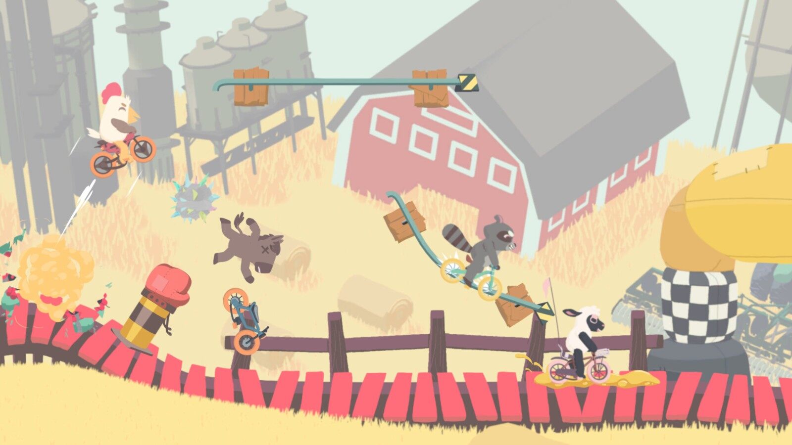 《超級雞馬》團隊新作《Ultimate Sheep Raccoon》宣傳圖1