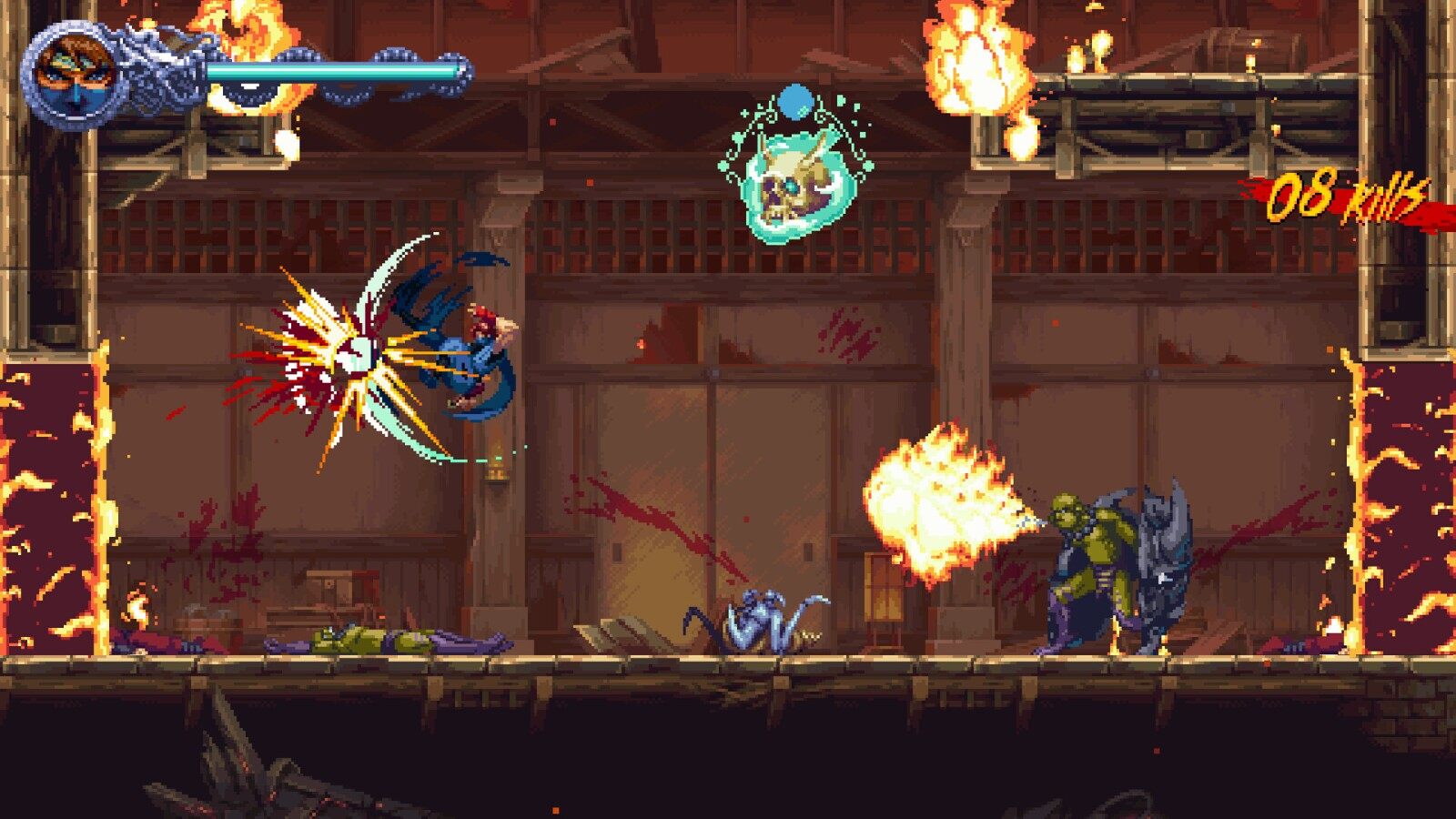 《忍者龍劍傳外傳 Ragebound》2025年夏亮相各大平臺宣傳圖4