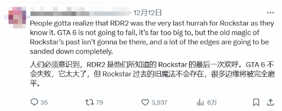 R星內(nèi)部變革引熱議，《GTA6》走向成謎宣傳圖3