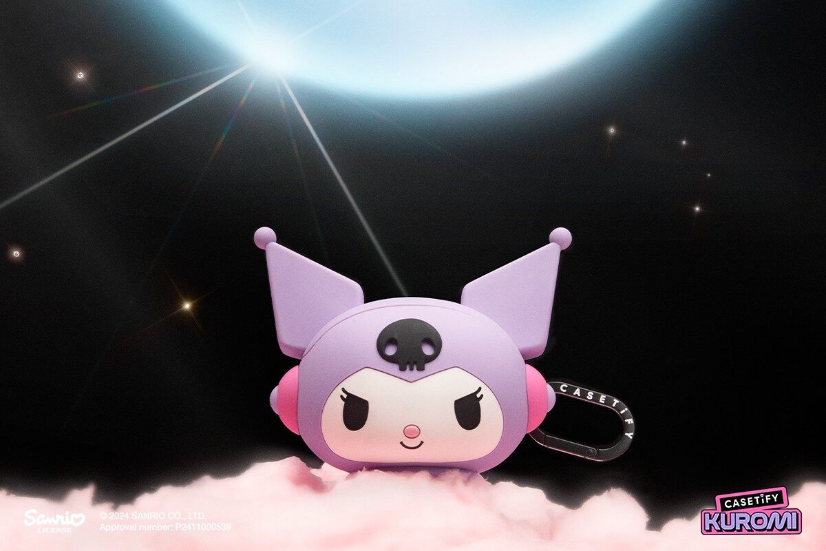 Kuromi聯(lián)名CASETiFY，鐳射潮品來襲！宣傳圖3