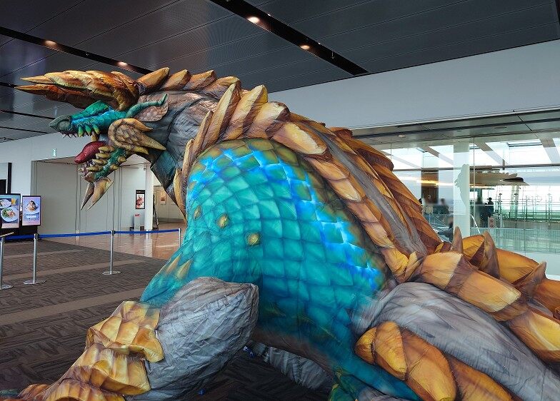 卡普空快閃店登陸羽田機場，雷狼龍霸氣助陣宣傳圖2
