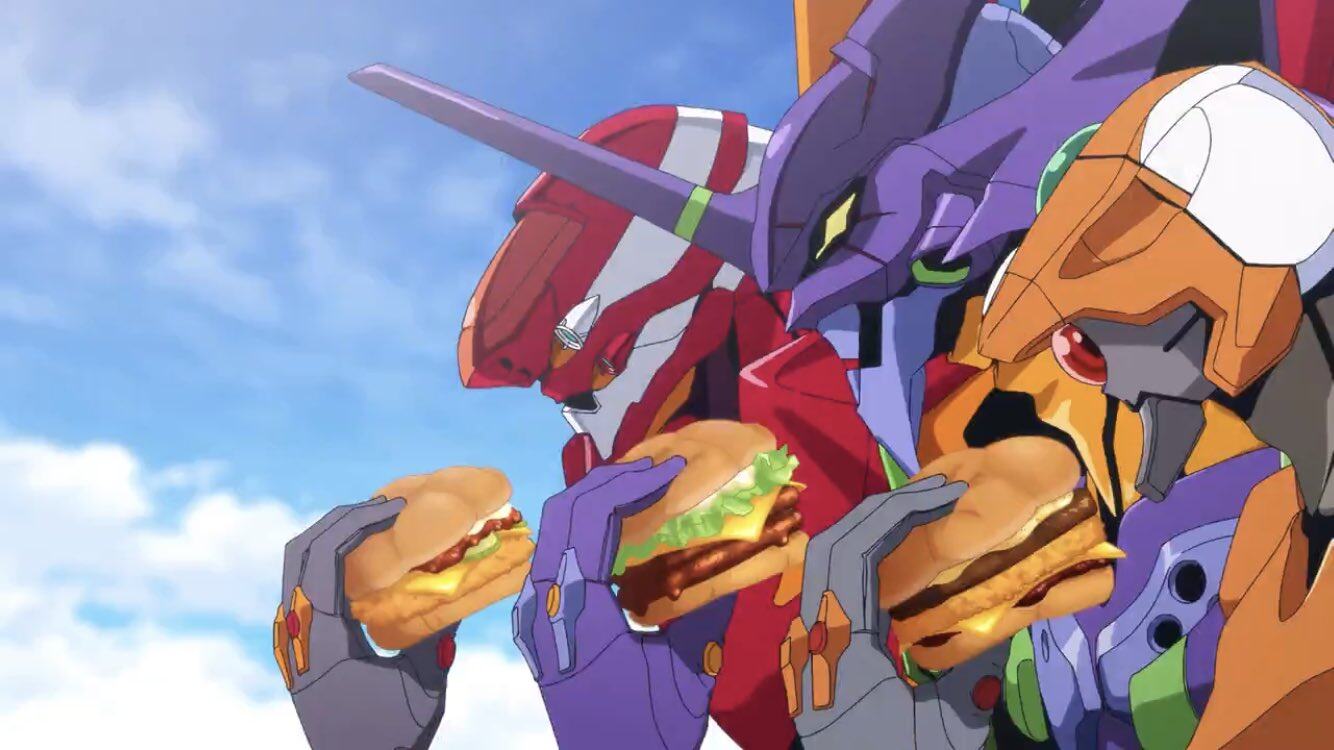 日本麥當勞攜手《EVA》推出聯(lián)名產品宣傳圖2