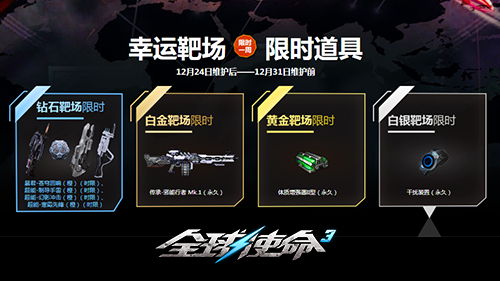 《全球使命3》幸運靶場驚喜連連宣傳圖2