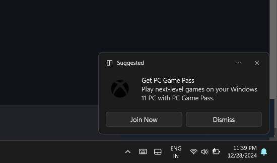 Win11遭廣告轟炸？Game Pass強(qiáng)推！
