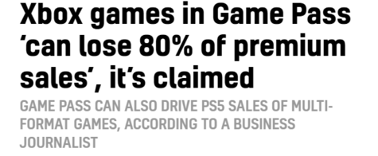 微軟Game Pass或致Xbox游戲銷售下滑