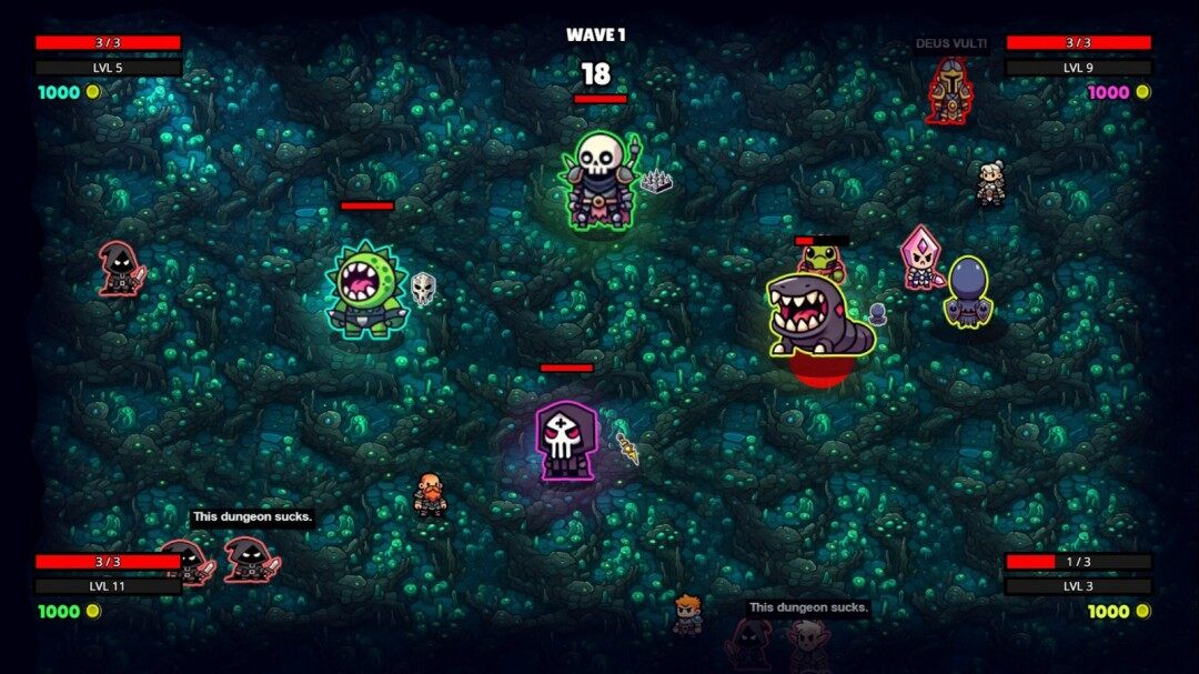 《Noobs Are Coming》競技場Roguelike新游曝光，2025年Q1登陸Steam宣傳圖2