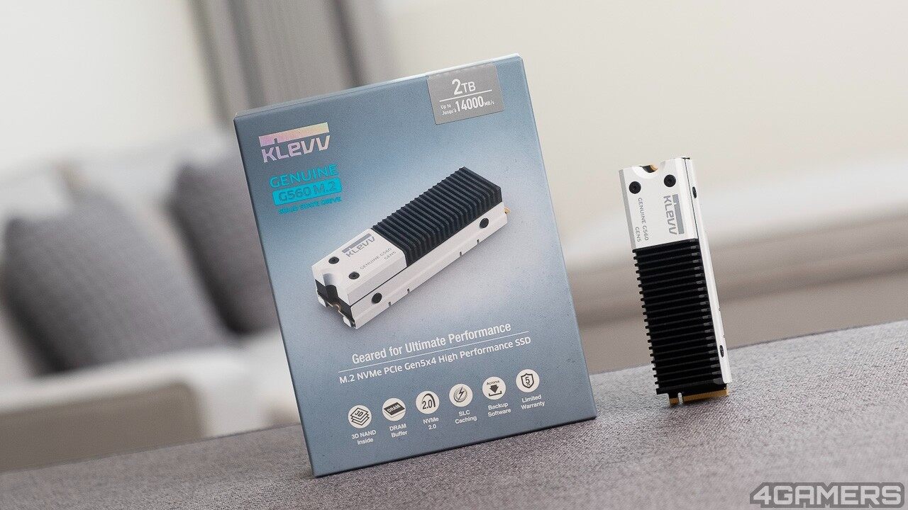 KLEVV G560 Gen5 SSD來(lái)襲，讀寫(xiě)速度飆升新高度！