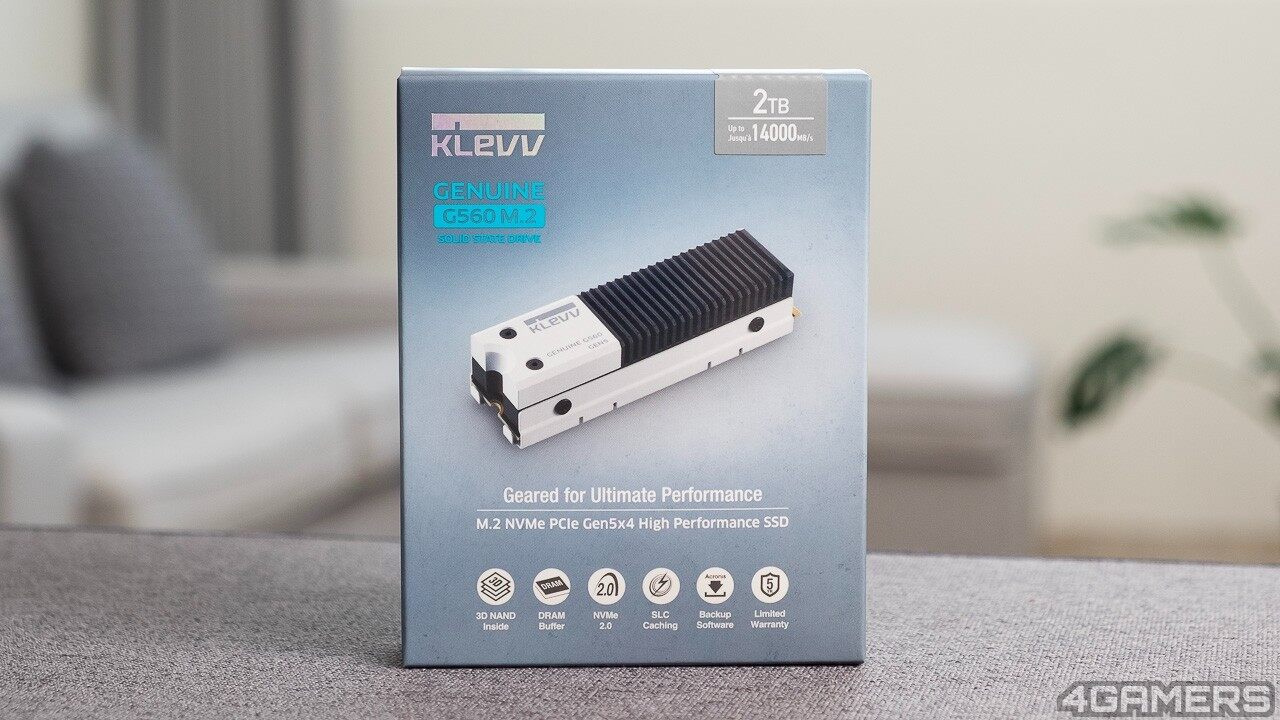 KLEVV G560 Gen5 SSD來襲，讀寫速度飆升新高度！宣傳圖2