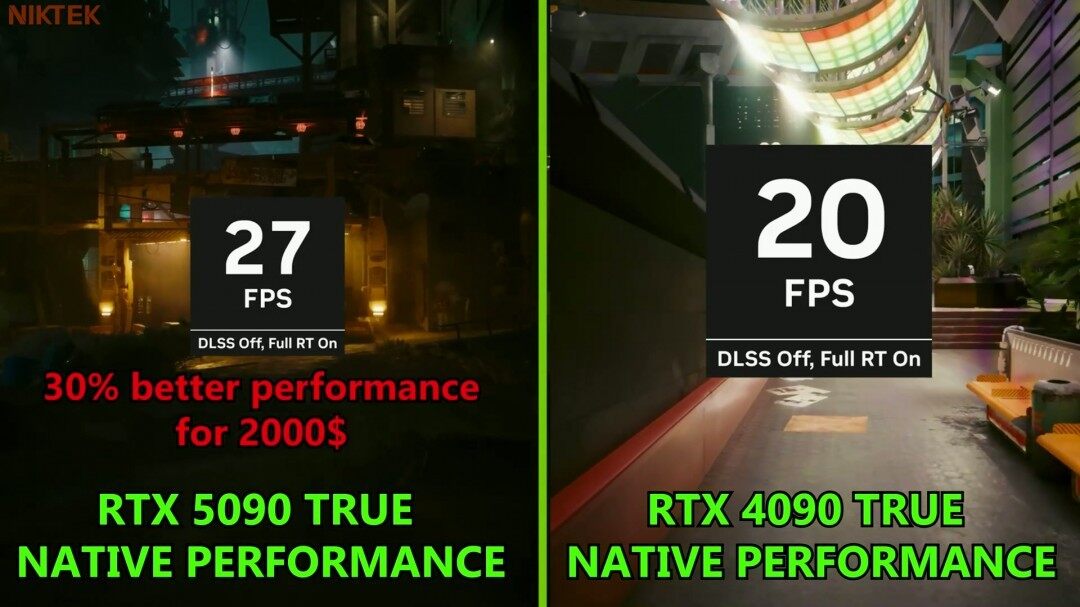 RTX 5090借助DLSS 4技術(shù)，游戲性能顯著提升宣傳圖3