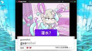 《主播女孩重度依賴》打字游戲Steam首發(fā)，獲好評(píng)宣傳圖2