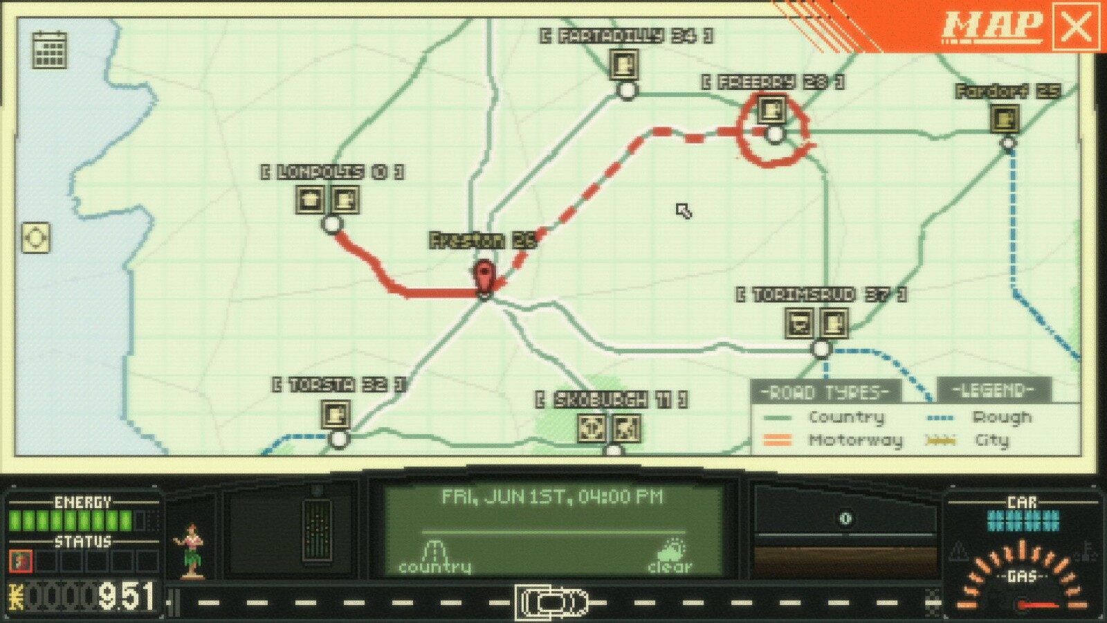 《Keep Driving》2月6日上線Steam，開車冒險(xiǎn)RPG來襲！宣傳圖2