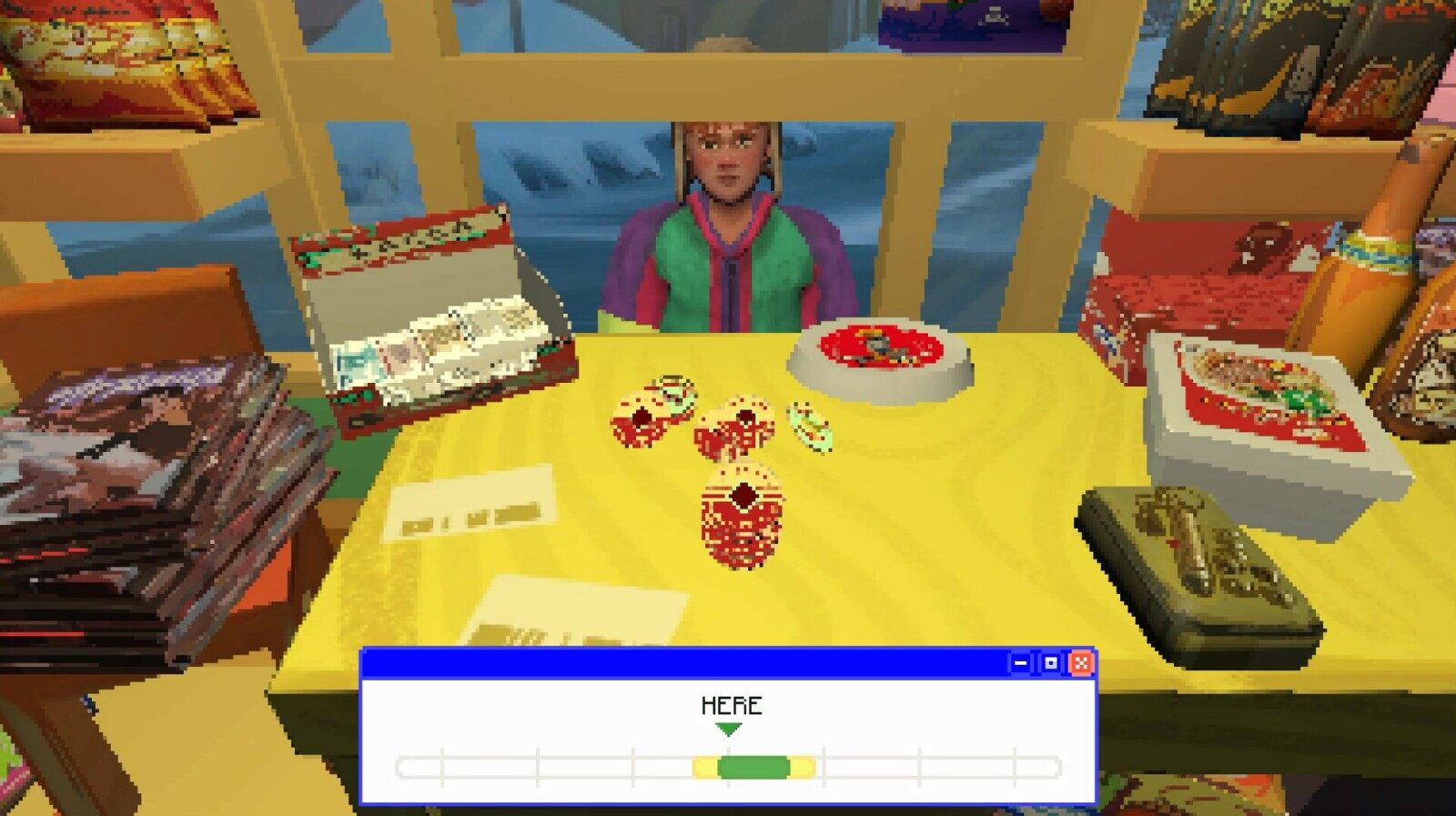 俄羅斯獨(dú)立游戲新作《Snow Town Geek Store》2025年Steam發(fā)售宣傳圖7
