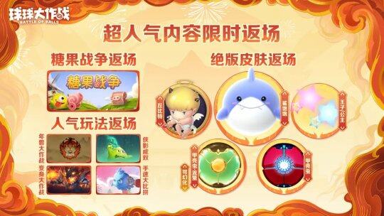 《球球大作戰(zhàn)》春節(jié)福利大放送，百把寶箱鑰匙等你拿宣傳圖5