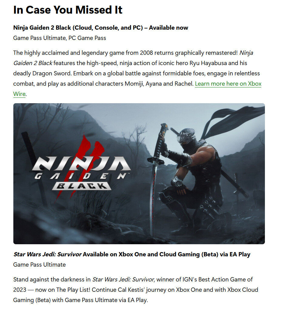Xbox Game Pass 2月上旬新游爆料，速來圍觀！宣傳圖2