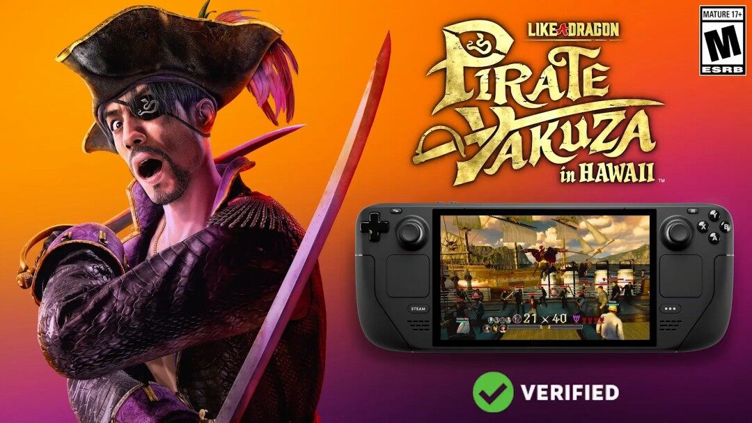 《如龍8外傳》定檔21日，Steam Deck兼容開(kāi)玩！