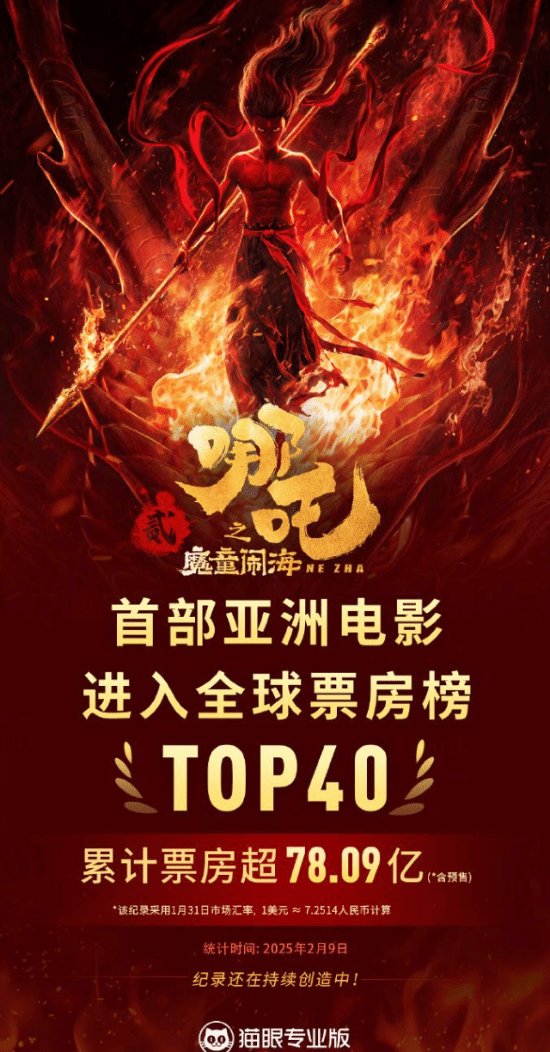 《哪吒》燃爆！導(dǎo)演餃子與“兩神”共登國(guó)產(chǎn)文娛巔峰！