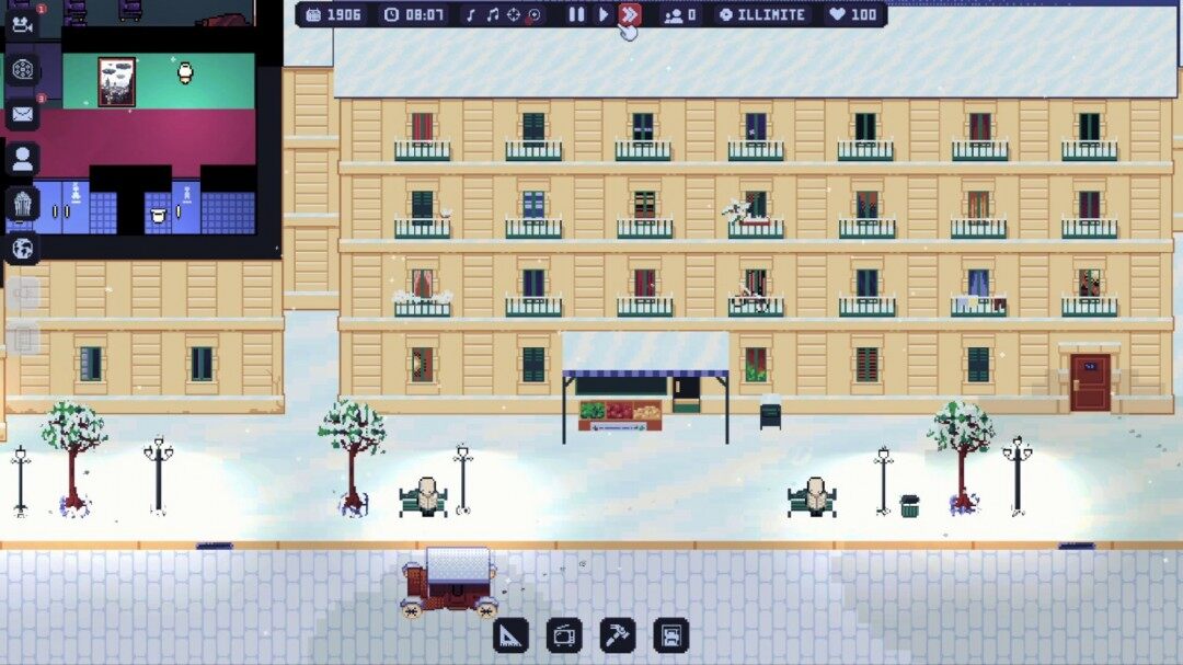 像素影院經(jīng)營游戲《Cinema Theater Tycoon》亮相Steam宣傳圖3