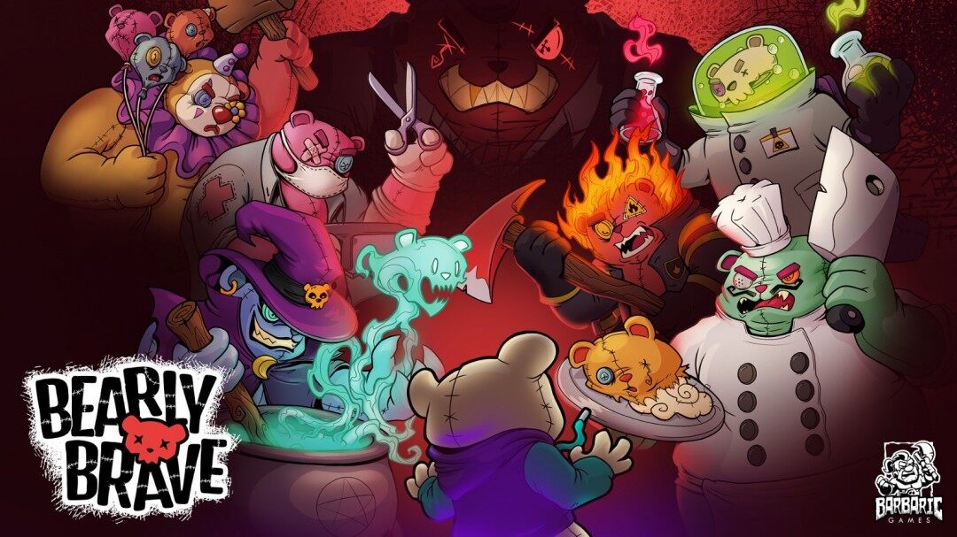 《Bearly Brave》亮相Steam，2D卡牌構(gòu)筑游戲來(lái)襲宣傳圖3