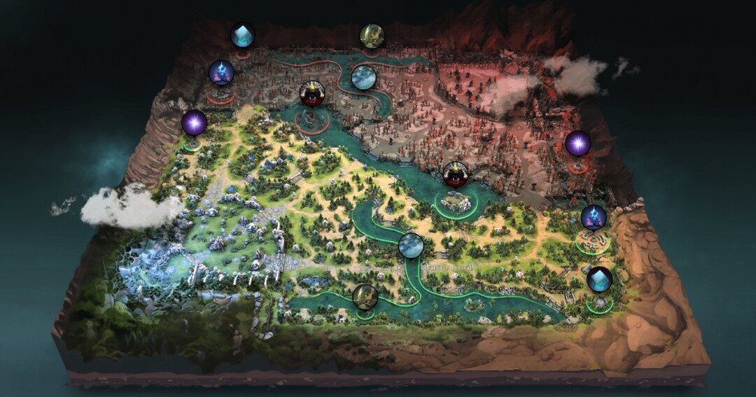 《DOTA2》7.38版更新：地圖大改，戰(zhàn)略玩法升級(jí)宣傳圖2
