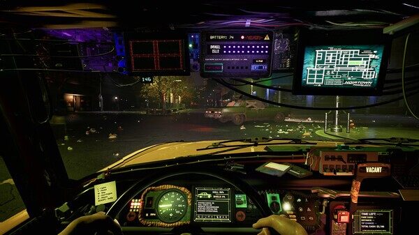 《CyberTaxi》Steam上線，射擊與駕駛的雙重體驗(yàn)宣傳圖5