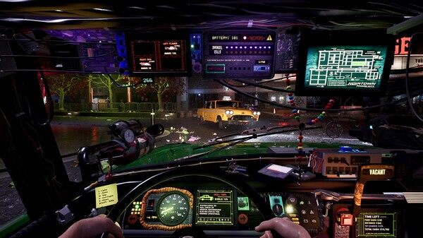 《CyberTaxi》Steam上線，射擊與駕駛的雙重體驗(yàn)宣傳圖4