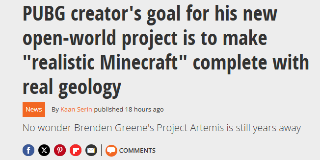 《Project Artemis》來襲，打造真實(shí)版Minecraft！宣傳圖2
