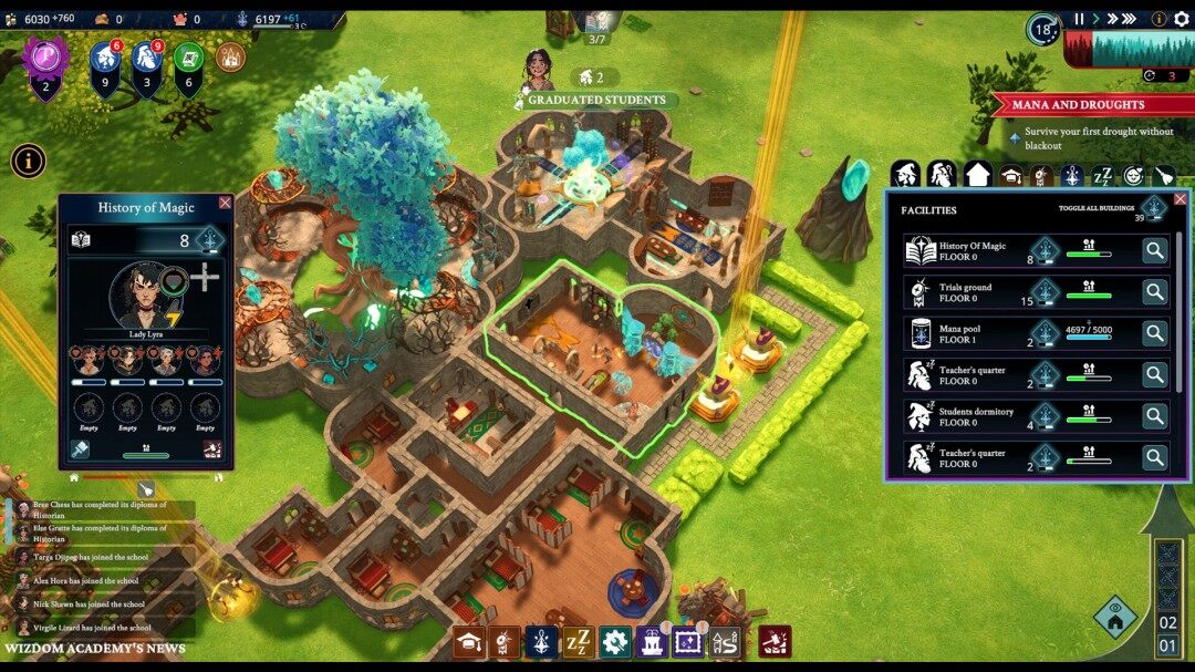 《巫智學(xué)院》試玩Demo上線Steam，打造傳奇魔法學(xué)府宣傳圖2