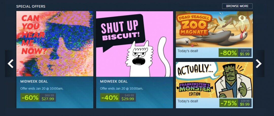 Steam更新特惠計(jì)劃，助力開發(fā)者提升游戲曝光宣傳圖4