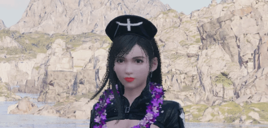 《最終幻想7：重生》新Mod，蒂法黑護(hù)士裝驚艷亮相！宣傳圖2