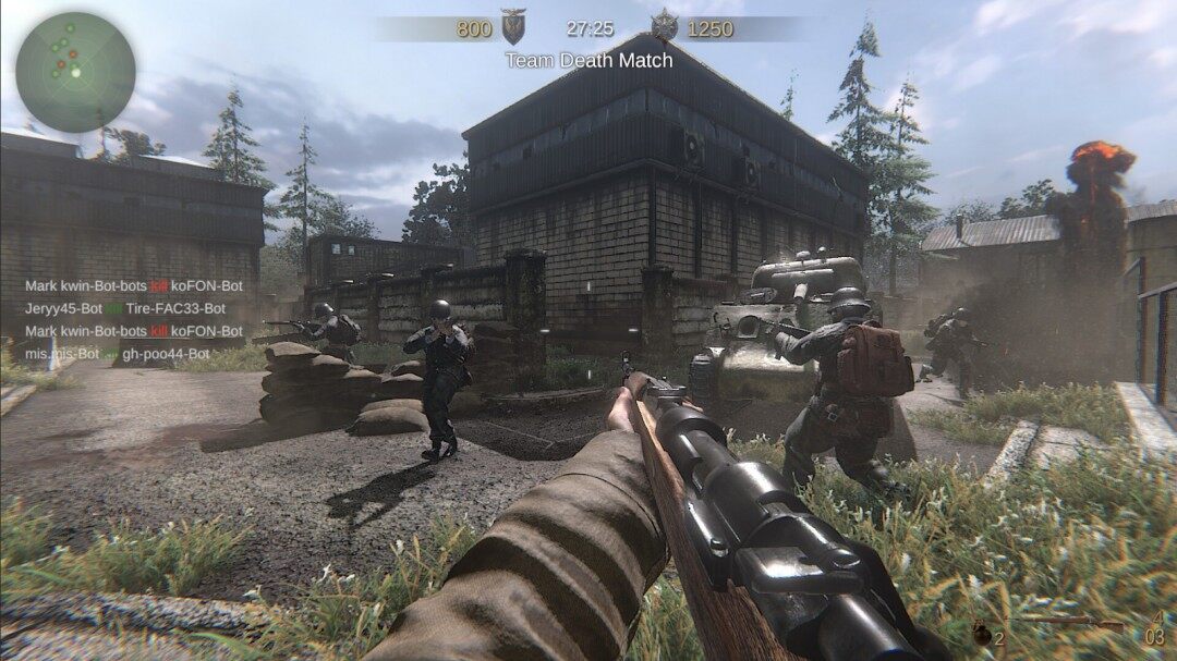 《陸軍部隊重制版》Steam上線，4K畫質(zhì)升級宣傳圖3