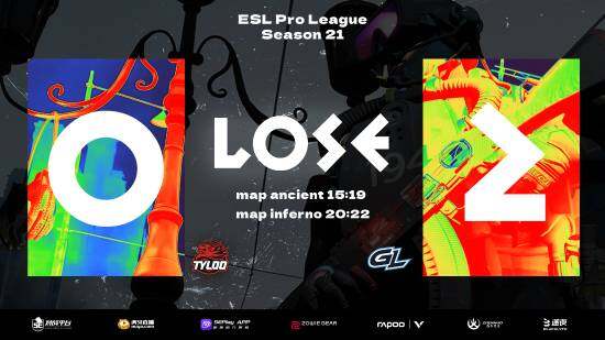 Tyloo《CS2》ESL職業(yè)聯(lián)賽失利，發(fā)博致歉粉絲
