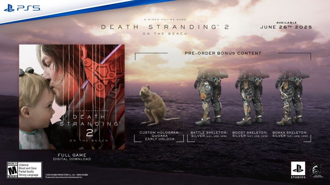 《死亡擱淺2》預(yù)售將啟，6月26日PS5平臺(tái)獨(dú)占發(fā)售