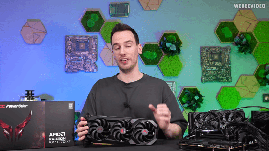AMD顯卡超頻挑戰(zhàn)Nvidia，RX 9070 XT性能驚艷宣傳圖2