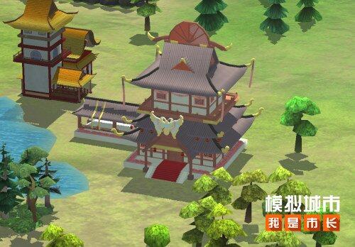 《模擬城市：我是市長》女神節(jié)推出國風(fēng)建筑宣傳圖3