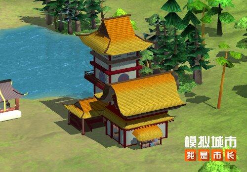 《模擬城市：我是市長》女神節(jié)推出國風(fēng)建筑宣傳圖2