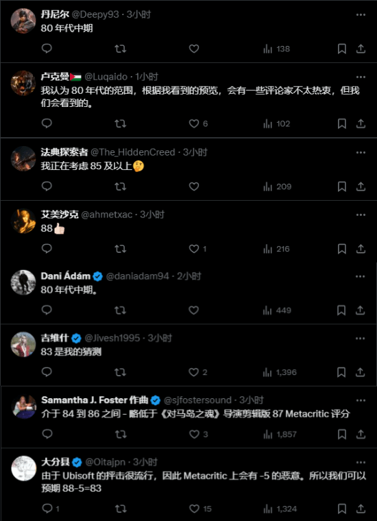 《刺客信條：影》M站評分預(yù)測曝光：資深媒體人透露評測風(fēng)向，能否突破系列天花板？宣傳圖3