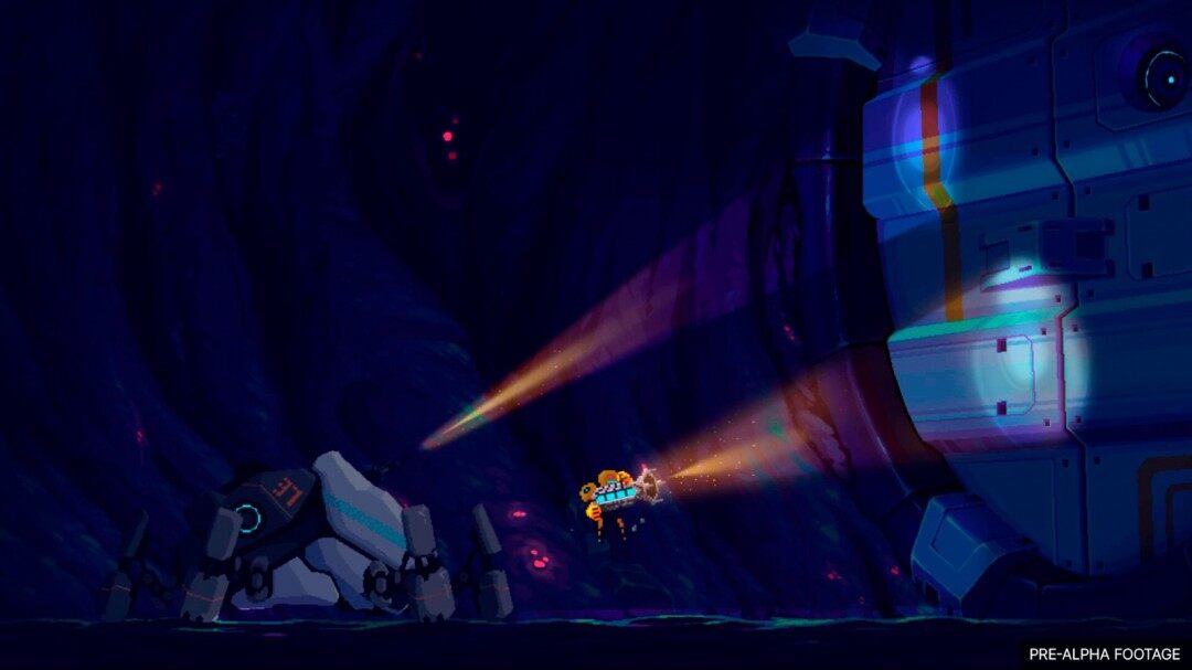 采礦冒險續(xù)作《墻世界2》Steam頁面開放 新增機械蜘蛛自定義系統(tǒng)宣傳圖3