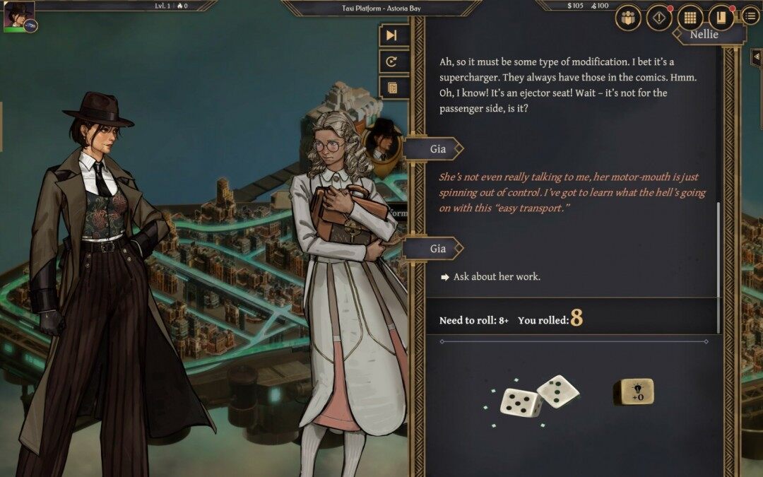 敘事驅(qū)動RPG《Aether & Iron》公開Steam詳情 浮空都市犯罪題材支持中文宣傳圖4