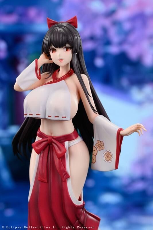 《春日巫女》美咲手辦開(kāi)啟預(yù)售 1/6比例日式巫女模型2026年發(fā)售