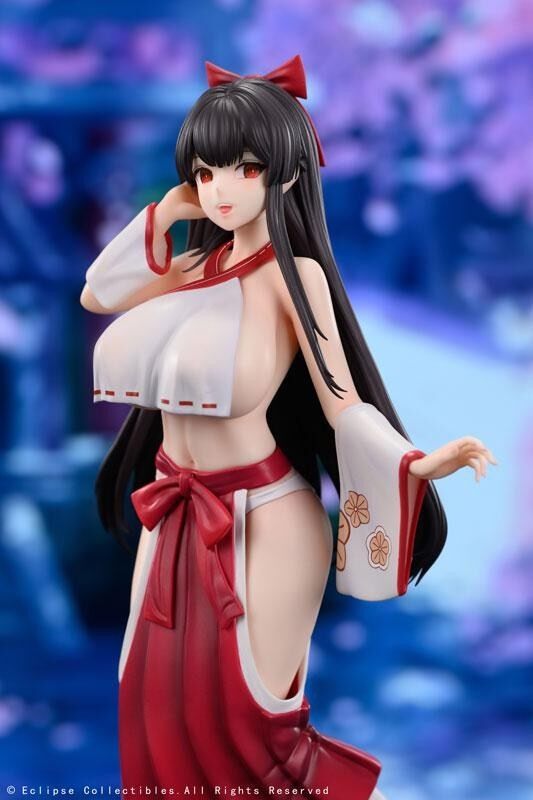 《春日巫女》美咲手辦開啟預(yù)售 1/6比例日式巫女模型2026年發(fā)售宣傳圖2