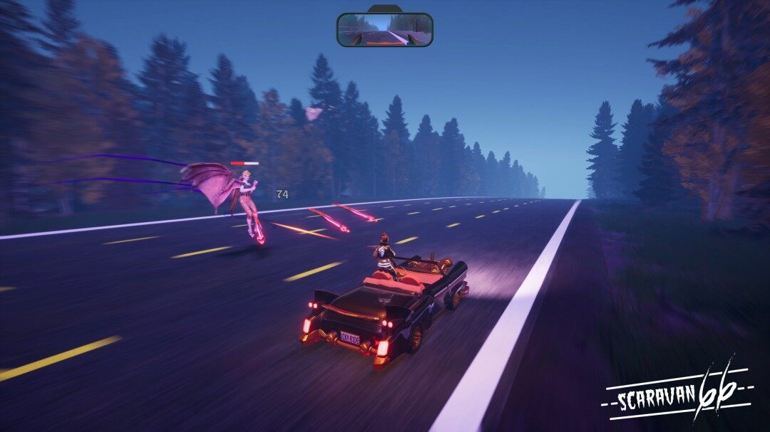 《大篷車66》Steam試玩上線：Roguelike汽車格斗新作搭載永久升級系統(tǒng)宣傳圖3