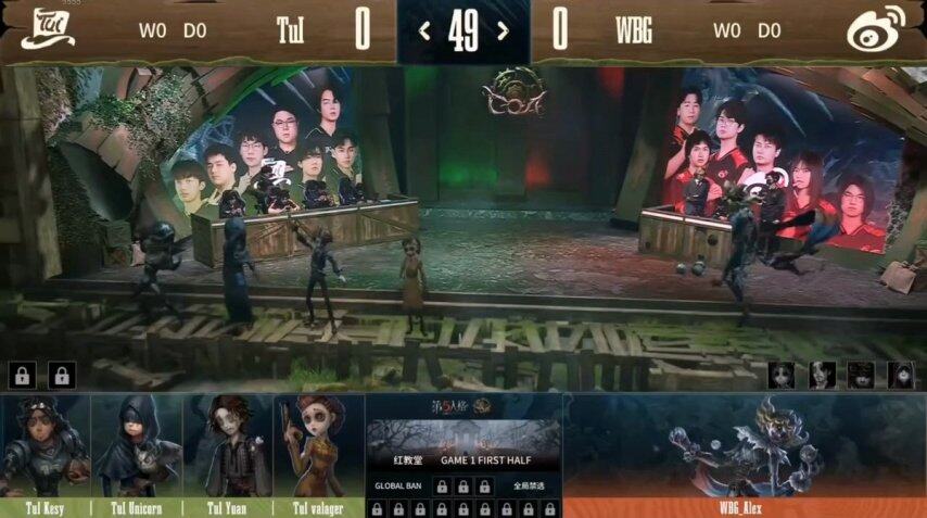 第五人格COA8首日戰(zhàn)報：WBG監(jiān)管者戰(zhàn)術(shù)解析與角色BP數(shù)據(jù)盤點